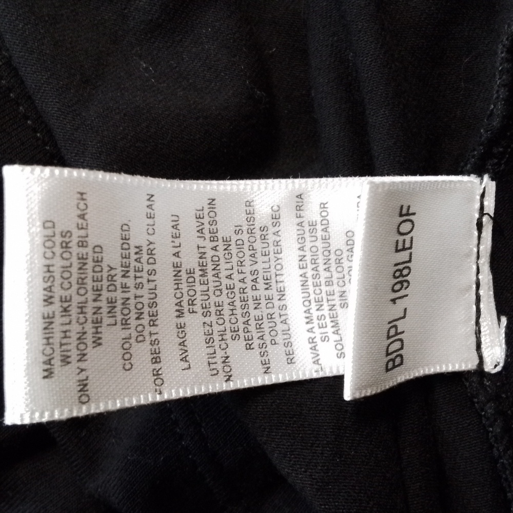 BCBGMAXAZRIA Black rayon tank sundress,  size S. - Picture 8 of 8